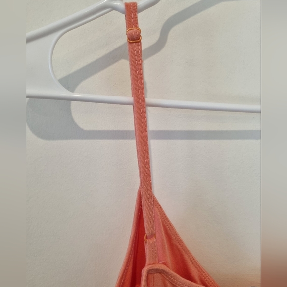 Dex coral dress with front slit size L - Picture 7 of 7